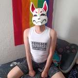 blueandredmask